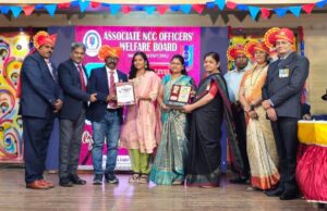 श्री.एस.आर.देशमुख: ‘राज्यस्तरीय बेस्ट NCC ऑफिसर पुरस्कार’